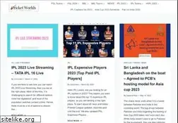 Sites similar to cricketworlds.net