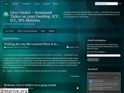Sites similar to crickwidget.wordpress.com