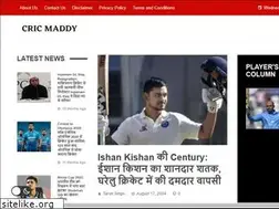 Sites similar to cricmaddy.com