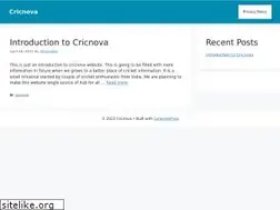 Sites similar to cricnova.com