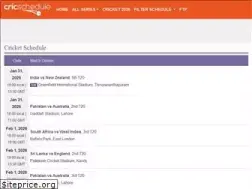 Sites similar to cricschedule.com