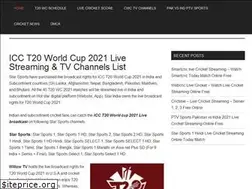 Sites similar to crictackle.com