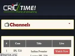 Sites similar to crictime.bz