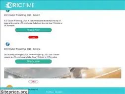 Sites similar to crictime.com