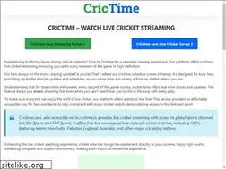 Sites similar to crictime.watch