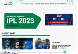Sites similar to crictoday.com