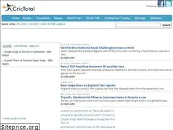 Sites similar to crictotal.com