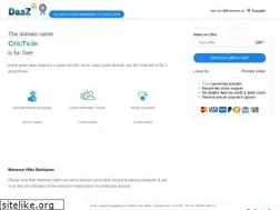 Sites similar to crictv.in