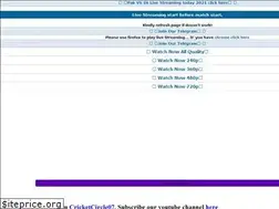 Sites similar to crictv.xyz