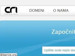 Sites similar to cridomains.rs
