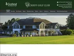 Sites similar to crieffgolf.co.uk