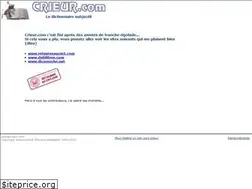 Sites similar to crieur.com