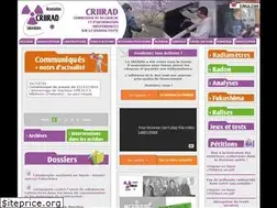 Sites similar to criirad.org
