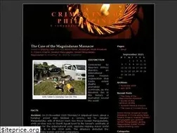 Sites similar to crimephilippines.wordpress.com
