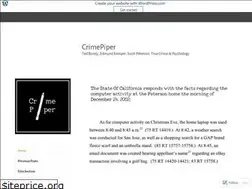 Sites similar to crimepiperblog.wordpress.com