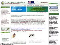Sites similar to crimepreventionproducts.co.uk