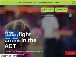 Sites similar to crimestoppersact.com.au