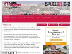 Sites similar to crimestoppersofelpaso.org