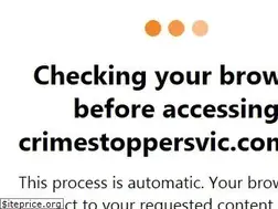Sites similar to crimestoppersvic.com.au