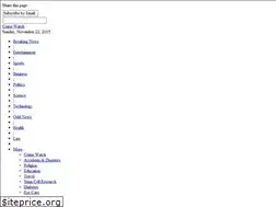 Sites similar to crimewatch.gaeatimes.com