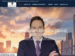 Sites similar to criminal-lawyers-brisbane.com.au