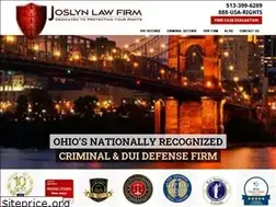 Sites similar to criminalattorneycincinnati.com