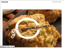 Sites similar to criminalbaking.com