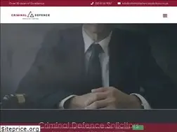 Sites similar to criminaldefencesolicitors.co.uk