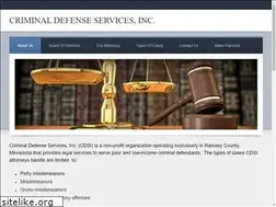 Sites similar to criminaldefenseservices.org