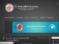 Sites similar to criminalistica.mx