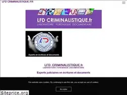 Sites similar to criminalistique.fr