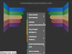 Sites similar to criminalizeconservatism.com