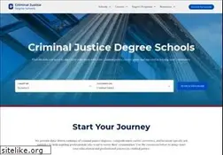 Sites similar to criminaljusticedegreeschools.com