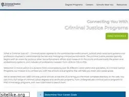Sites similar to criminaljusticeprograms.com