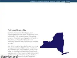Sites similar to criminallawsny.com