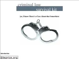 Sites similar to criminallawsurvivalkit.com.au