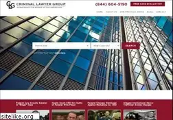Sites similar to criminallawyergroup.com