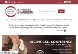 Sites similar to criminallawyers.ca