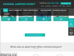 Sites similar to criminallawyersinsydney.com.au
