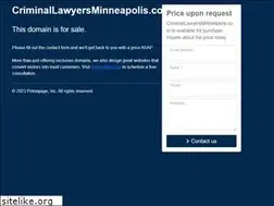 Sites similar to criminallawyersminneapolis.com