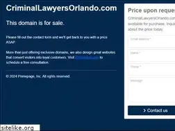 Sites similar to criminallawyersorlando.com