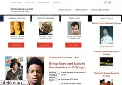 Sites similar to criminalmotives.com