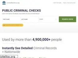 Sites similar to criminalrecords.us.org