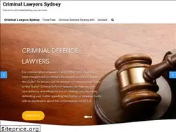 Sites similar to criminalsolicitorsydney.com