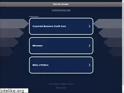 Sites similar to criminimal.de