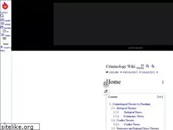 Sites similar to criminology.wikia.com
