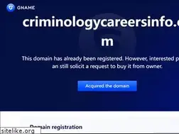 Sites similar to criminologycareersinfo.com