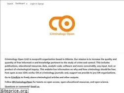 Sites similar to criminologyopen.com