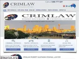 Sites similar to crimlaw.com.au