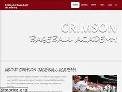 Sites similar to crimsonbaseballacademy.com